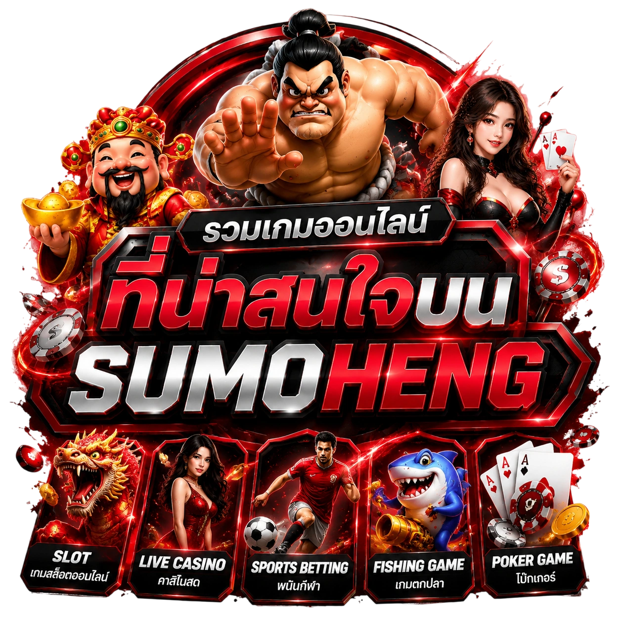 รวมเกมออนไลน์ที่น่าสนใจบนSUMOHENG