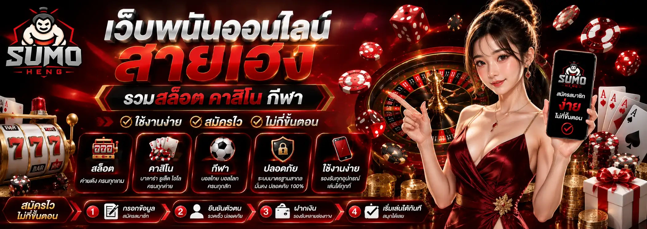 วิธีสมัครSUMOHENG และเริ่มต้นใช้งาน